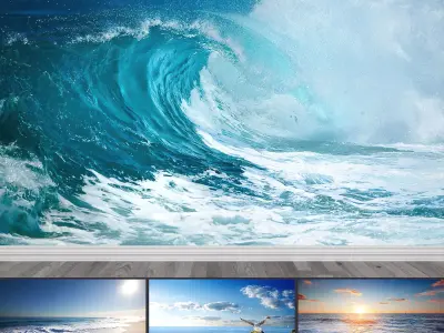 Photo Wallpaper No 39 Low-poly 3D model