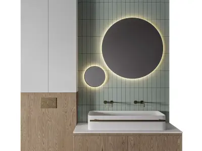 Luxury Bathroom 245 3D model