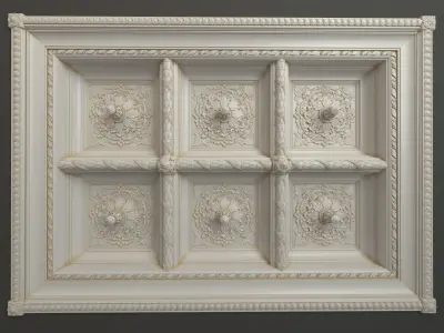 Classic Celing 1 3D model