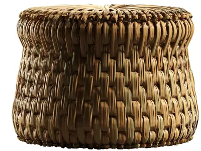 WOVEN SMALL STOOL 3D model