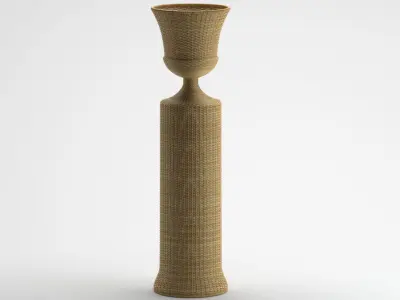 Decoration 38 rattan 3D model