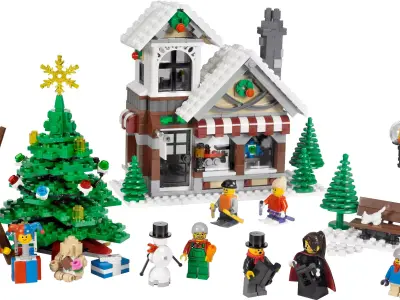 TwindBricks3D - 10249 Winter Toy Shop 3D print model
