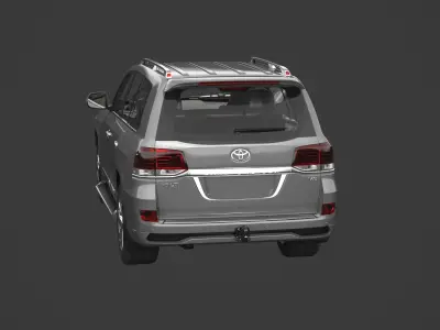 Toyota Land Cruiser VXR 2016 3D model