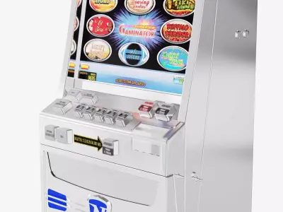casino gaming machine 3D model