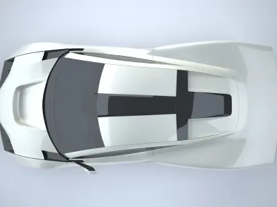 Hybercar Aria FXE 3D model