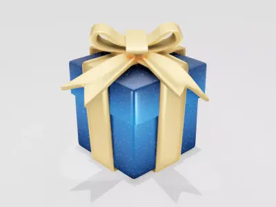 Gift Box 3D model