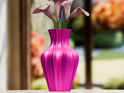 Elegant Vase  3D print model