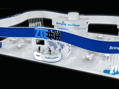 Exhibition - Area -22X15-3DMAX2009-03 3D model
