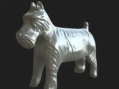 Monopoly Dog 3D model