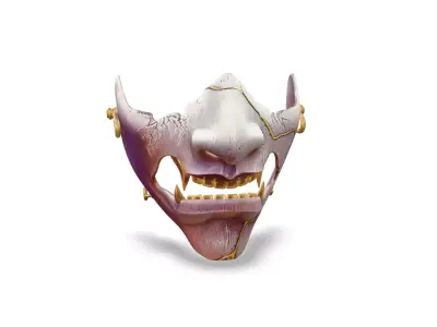 Ghost Of Yotie Main Mask  3D print model