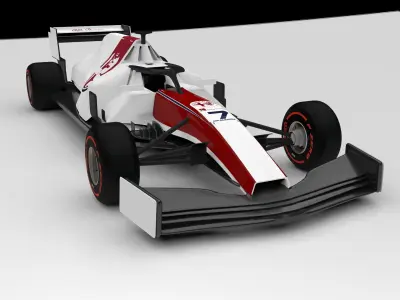 Alfa Romeo Racing C39  Formula 1 3D model