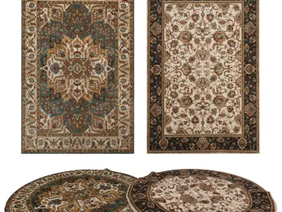 Rugs No 526 Low-poly 3D model