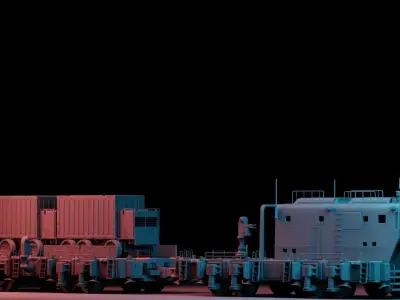 Concept Mars Car 3D model