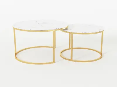 Luxury Coffee Table 3D model