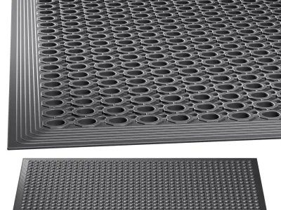 Rubber rug 3D model