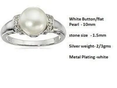 12 pearl rings 3D print model