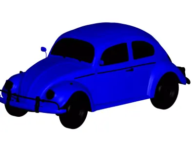 Volkswagen Beetle  3D model