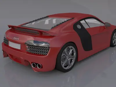 Audi R8 car 3D model buy