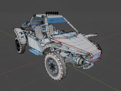 Dune Buggy 3D model by samusenko7