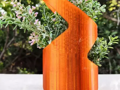 DECORATIVE MODERN PLANT POT vase 3D print model