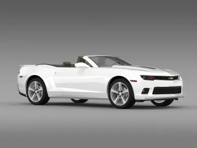 Chevrolet Camaro SS Convertible 2014 3D model purchase