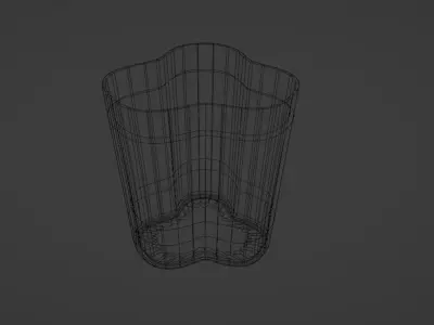Glass Vase Free 3D model