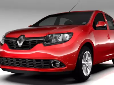 Renault Sandero 2015 3D model