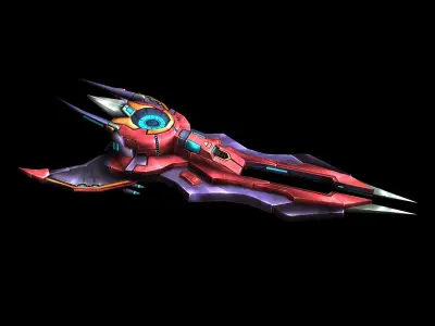 X Battleship 02 3D model