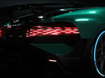BUGATTI DIVO 2019 3D model