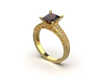 ring code 152 3D print model