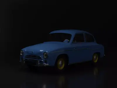 Syrena 105 3D model