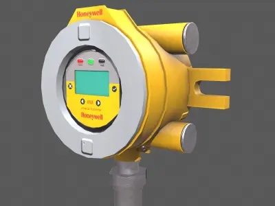 Honeywell XNX Universal Transmitter Low Poly Low-poly 3D model