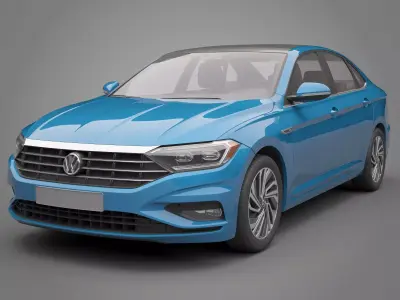 Volkswagen Jetta 2018 3D model