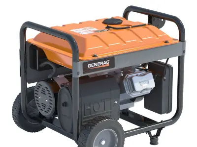 Portable Generator 3D model