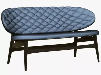 Baxter Dalma Small Sofa 3D model