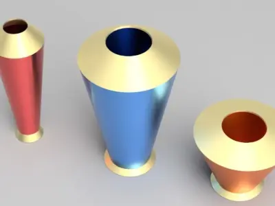 vase 04 emperol Free 3D model