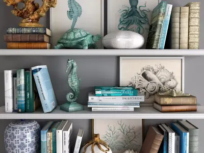 Decor set 08 3D model