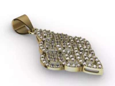 Pendant R-001 3D print model