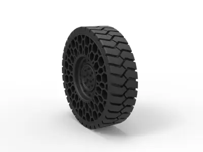 Twheel for Hammer H1 3D print model
