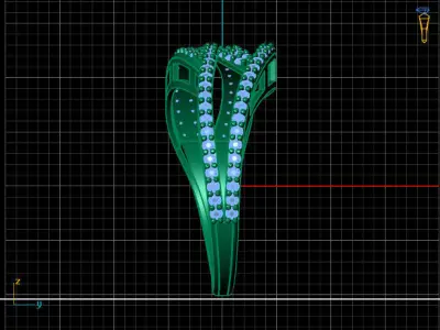 Women Ring 3DM Womens Ring 3d models 3D print model 3D print model 68