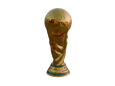 FIFA World Cup Trophy 3D model