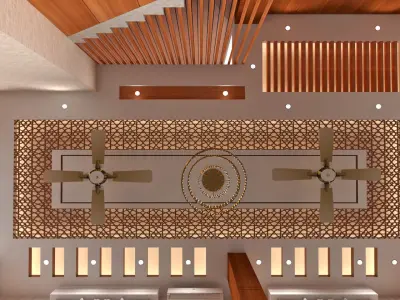 Living Room  Interior Design 3D model