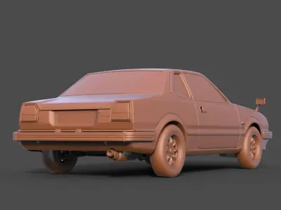Honda Prelude 3D print model