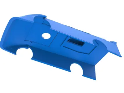 Shell of Dirt Modified Super stock car Scale 1 to 25 3D print model