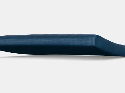 POANG Footstool cushion Low-poly 3D model