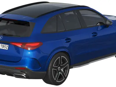 Mercedes-Benz GLC AMG-Line 2023 3D model