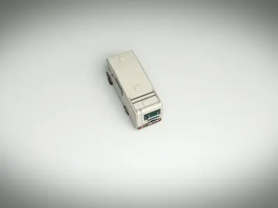 Low Poly Motorhome 01 Low-poly 3D model