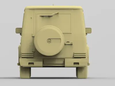 Mersedes Benz G500  3D print model