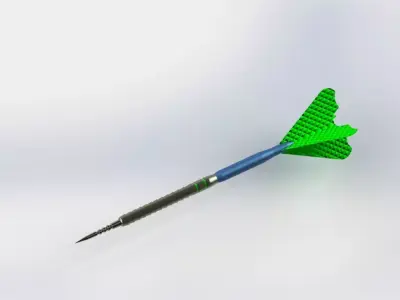 3D darts dart 3D model