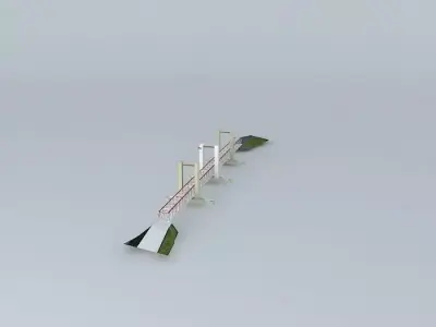 Spijkenisse Bridge Free 3D model